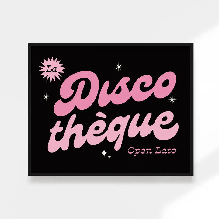 La Discotheque Art Print