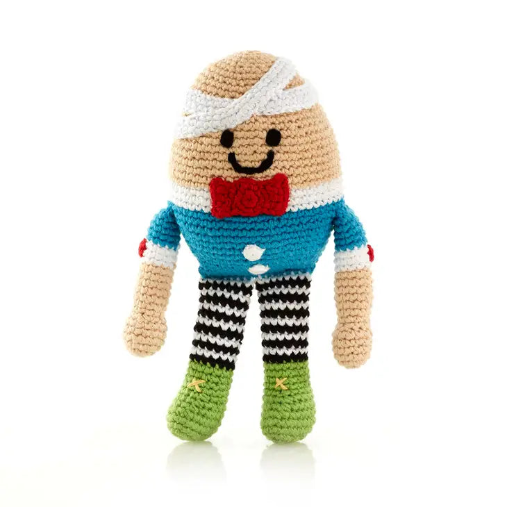 Humpty Dumpty Rattle Crochet Rattle