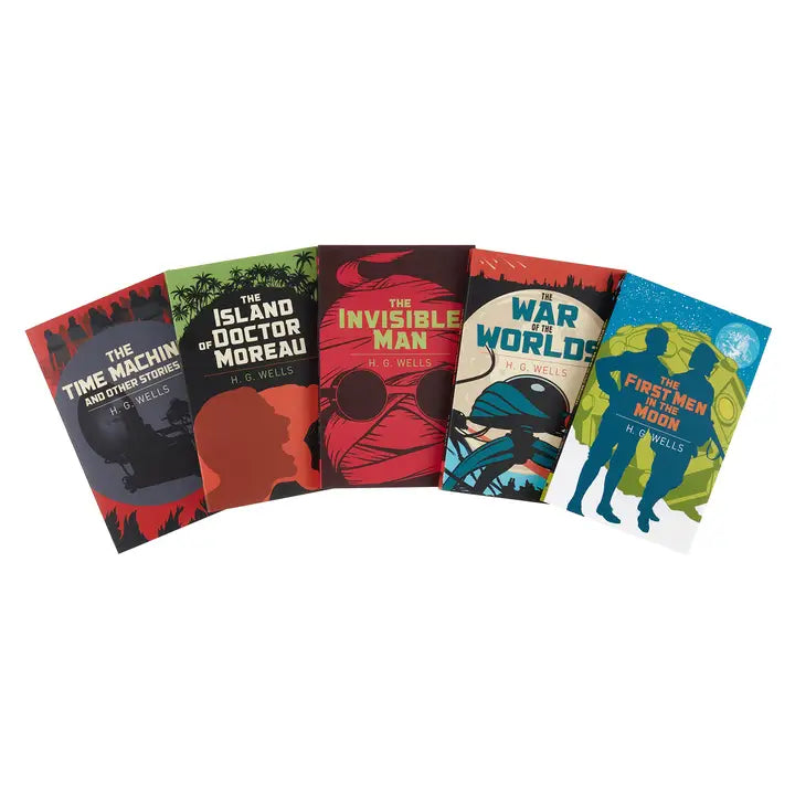 Classic H. G. Wells Collection (5 Volumes)