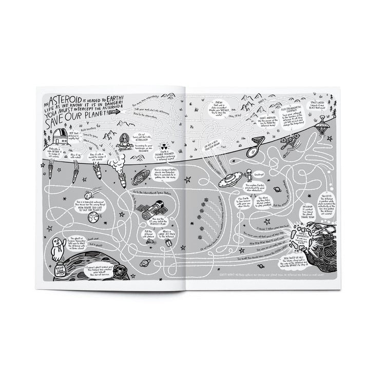 Space Above and Beyond Coloring & Activity Book