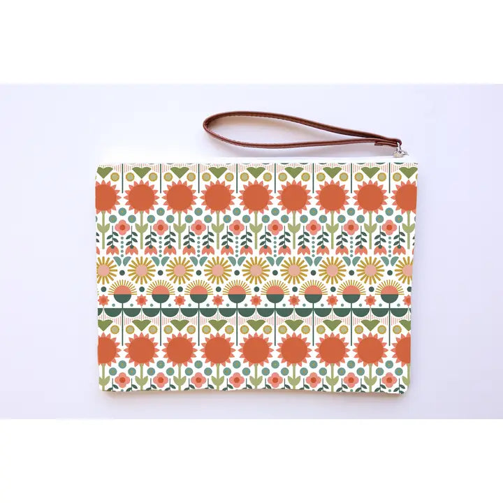 Popping Flowers Pouch