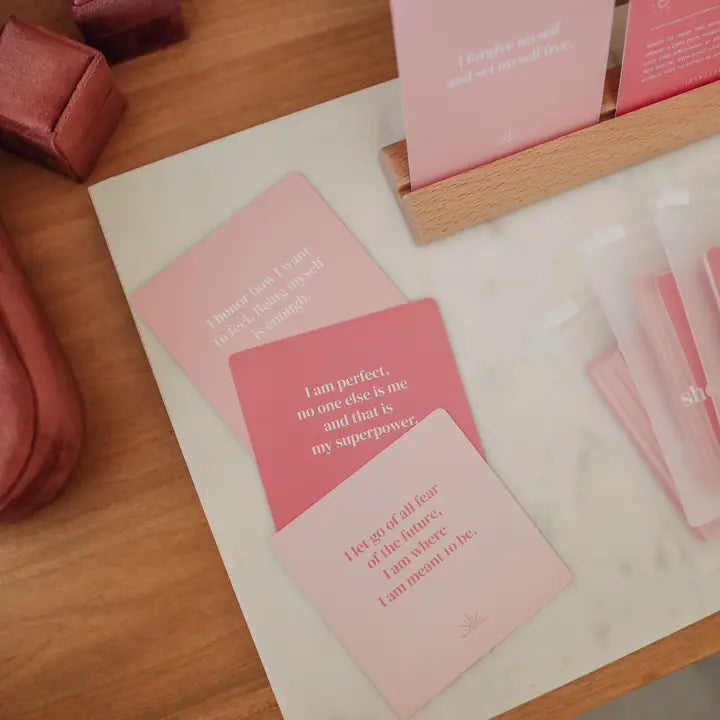 Shower Affirmation Cards - Self Love