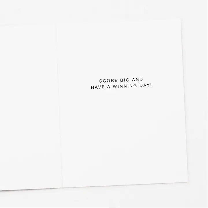 Score Big Sports Birthday Card