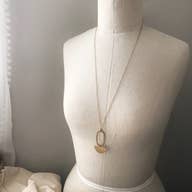 Open Oval Necklace