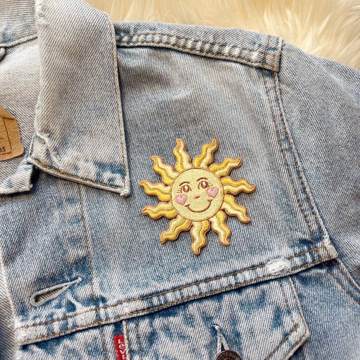 Sun Iron-On Patch
