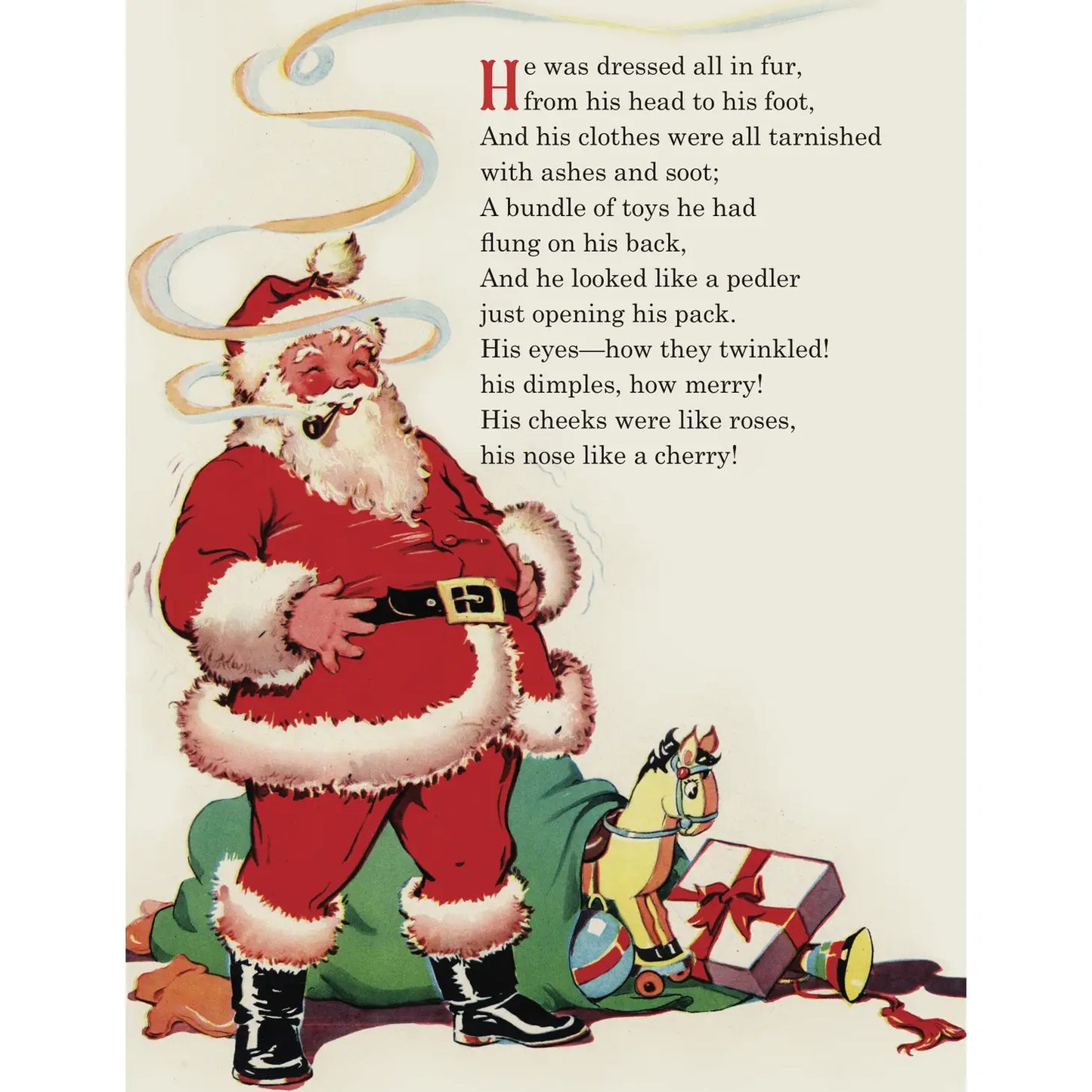 The Night Before Christmas - with Interactive Pull-Out Decoration