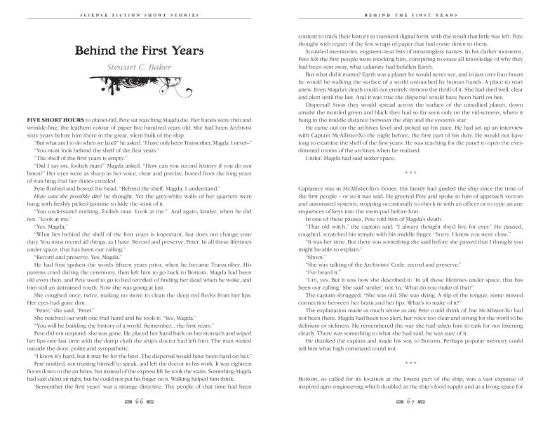 Science Fiction Short Stories