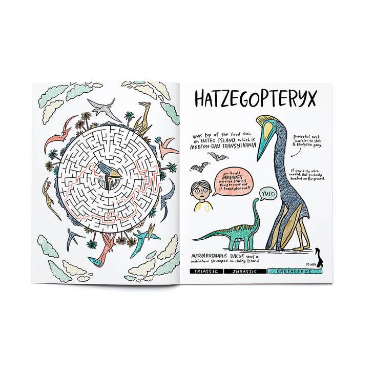 Dinosaurs Coloring & Activity Book