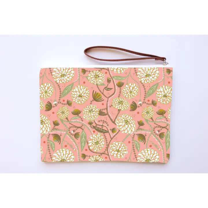 Pink Garden Pouch