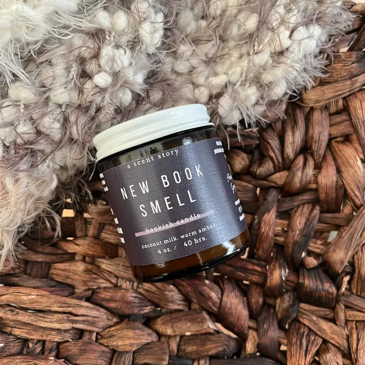 New Book Smell Bookish Soy Candle