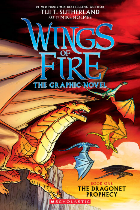 Wings of Fire Graphic Novel #1: The Dragonet Prophecy
