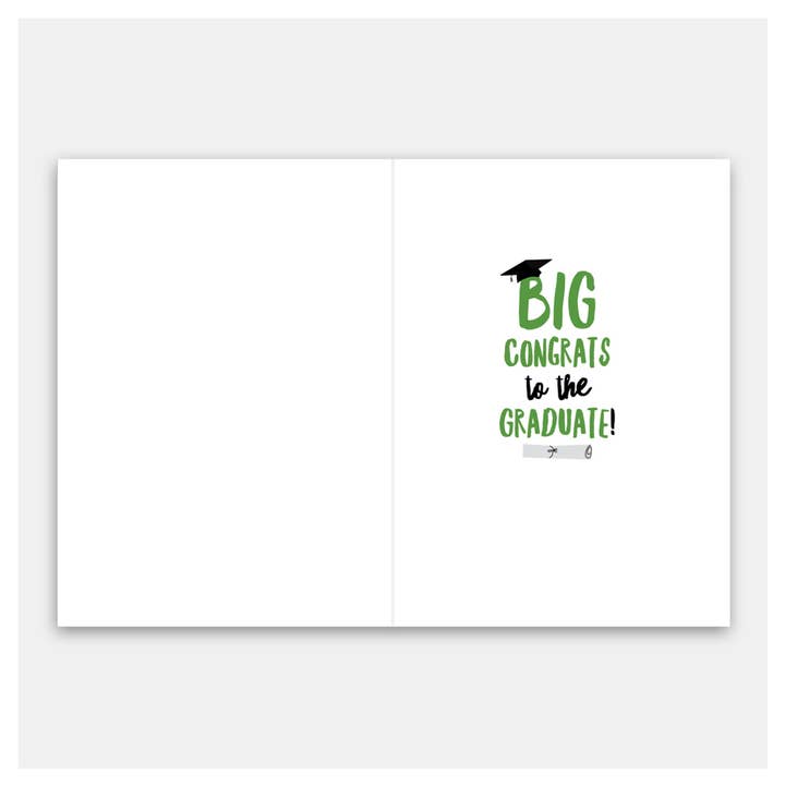 Big Deal Dino Graduation Card