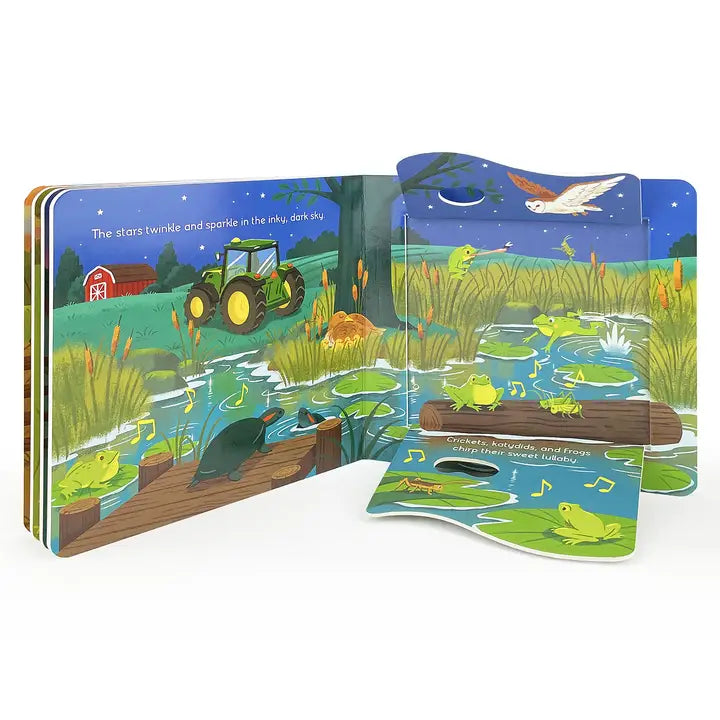 John Deere Kids Good Night Tractor Pop-Up Surprise Board Book