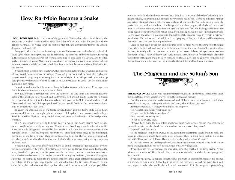 Witches, Wizards, Seers & Healers Myths & Tales