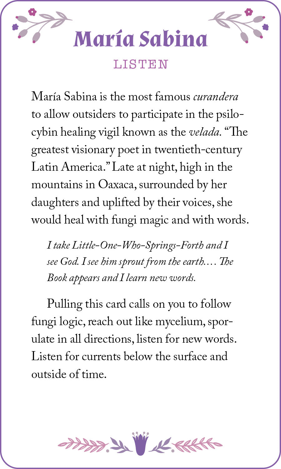 The Missing Witches Deck of Oracles