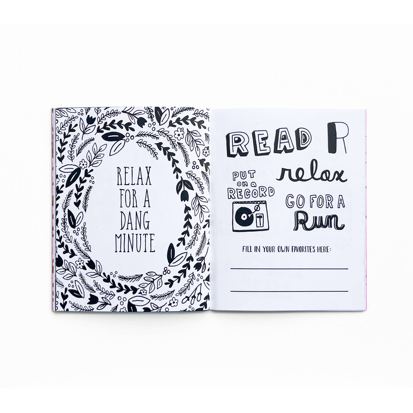 Self Care Index Zine