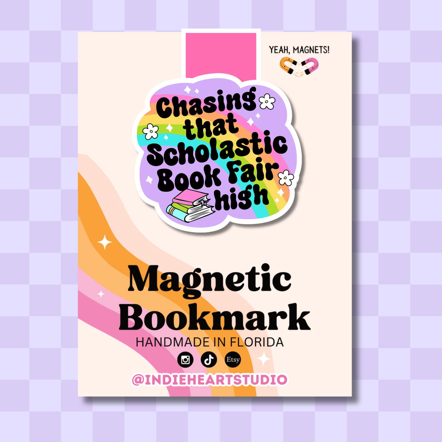 Book Fair Magnetic Bookmark