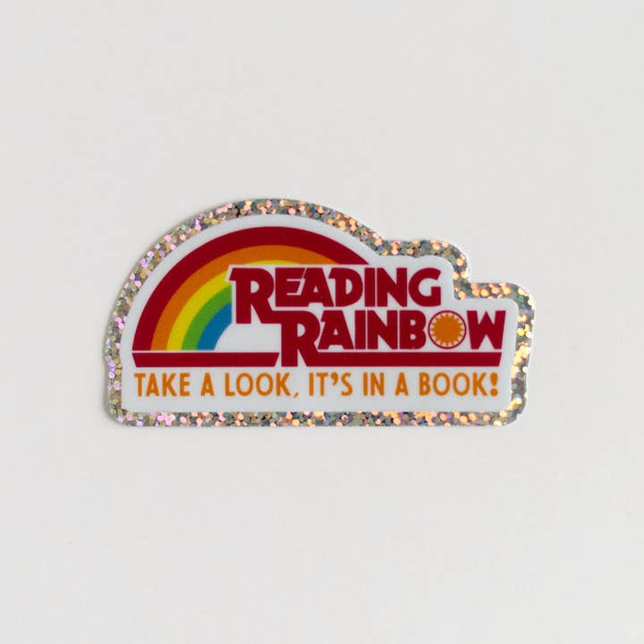 Reading Rainbow Take a Look Vinyl Sticker