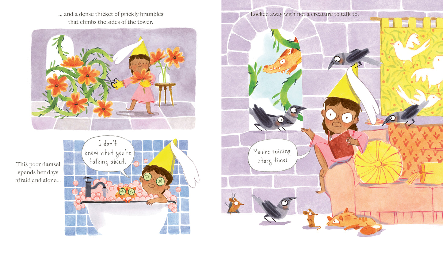 A Damsel Not in Distress!