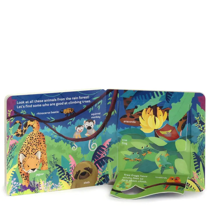 Peek-A-Flap Zoo Board Book