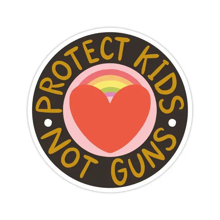 Protect Kids Not Guns Vinyl Sticker