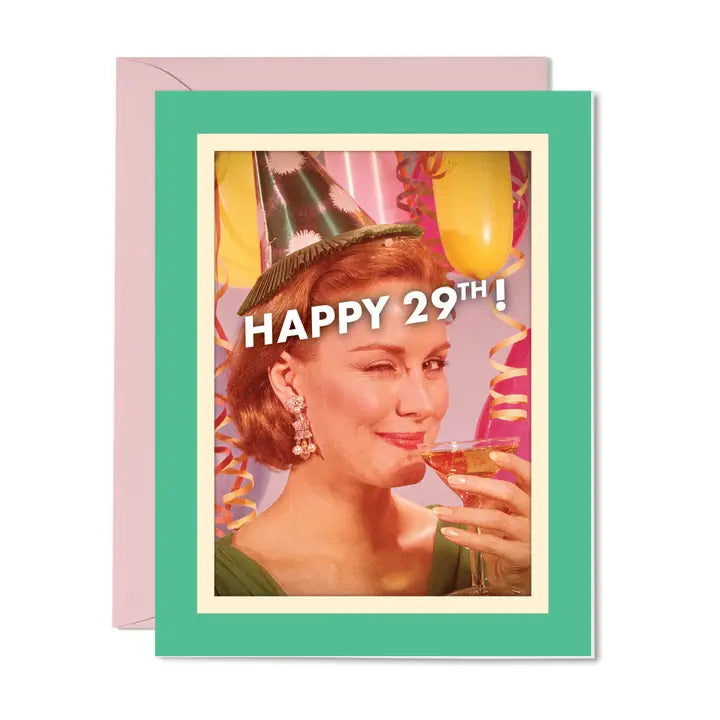 Winking Birthday Card