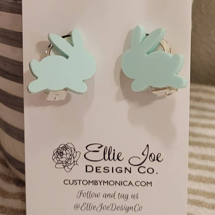 Clip-on Bunny Earrings