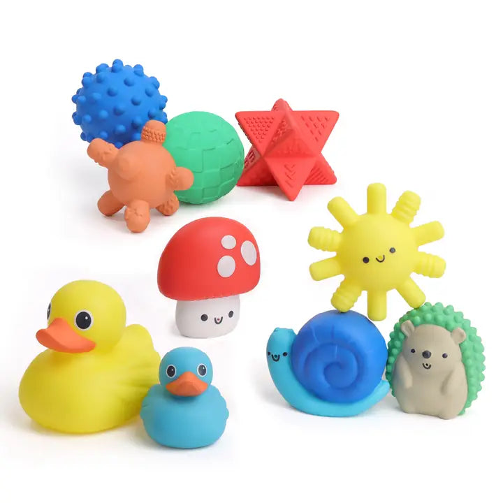 Itzy Splash Soft Bath Toys Set