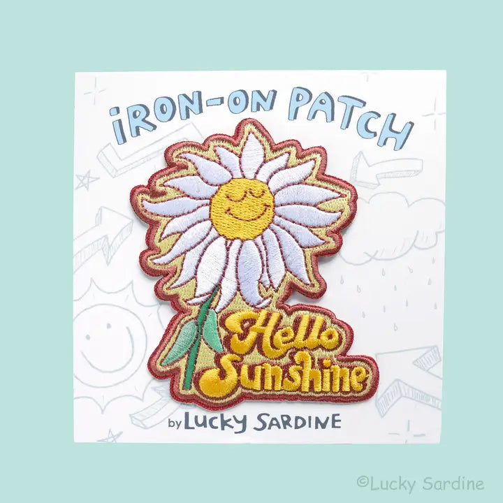 Hello Sunshine Iron-On Patch