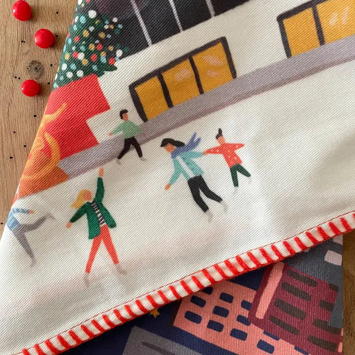 Rockefeller Tree Tea Towel