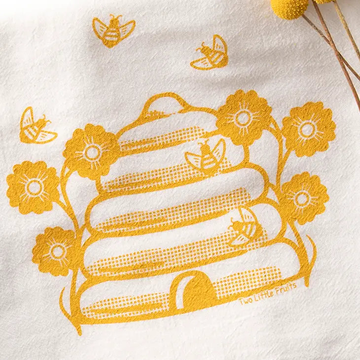 Beehive Tea Towel