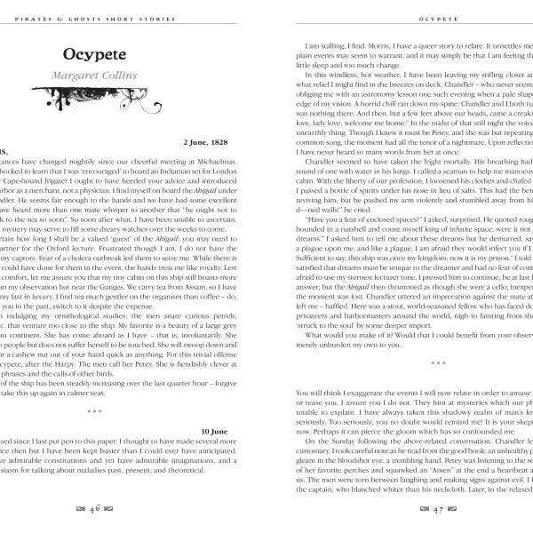Gothic Fantasy Pirates & Ghosts Short Stories