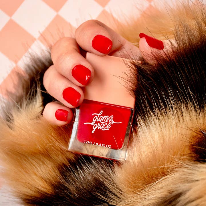 Glam & Grace Poppy Nail Polish