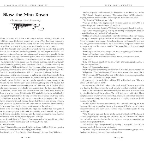 Gothic Fantasy Pirates & Ghosts Short Stories