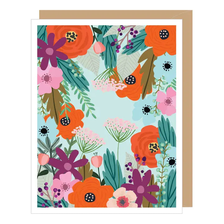 Floral Greeting Card