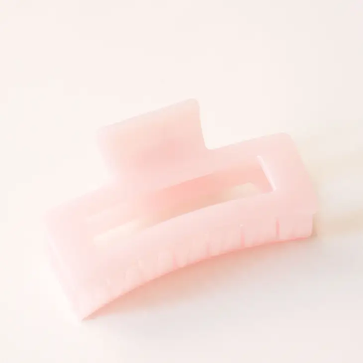 Jelly Rectangle Hair Claw