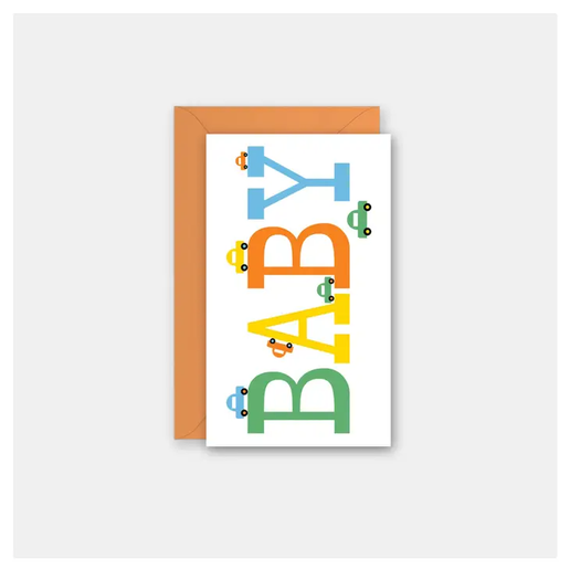 Baby Toy Cars Mini Card