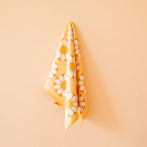 Retro Flower Kitchen Towel