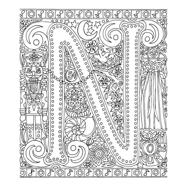 Nutcracker: Color-Your-Own Gallery Wall Art