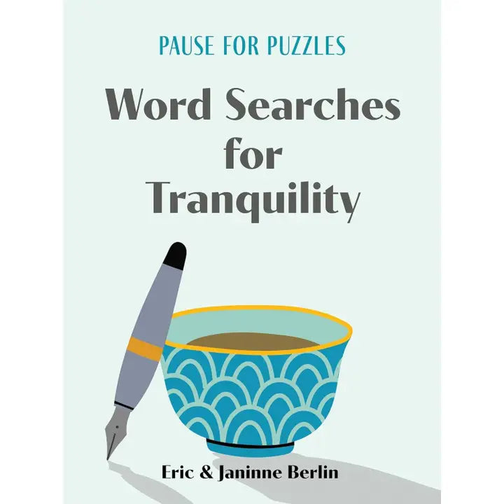 Pause for Puzzles: Word Searches for Tranquility