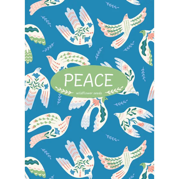Peace Dove Wildflower Seed Packet