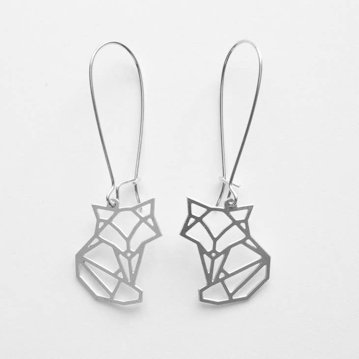 Fox Geometric Earrings