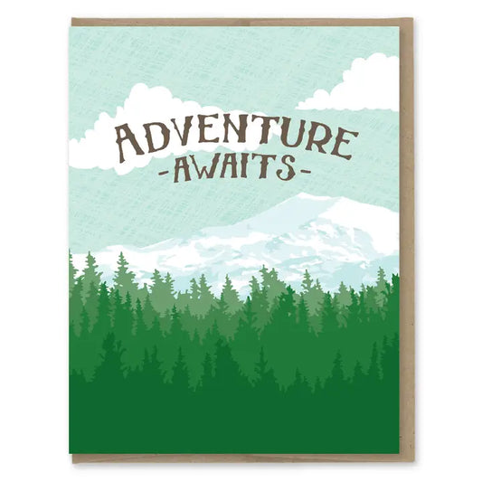 Adventure Awaits Graduation Card