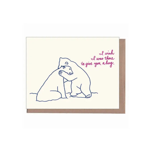 Bear Hug Greeting Card