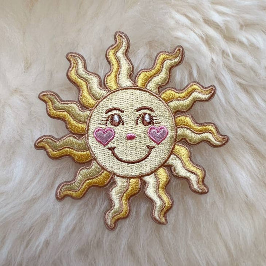 Sun Iron-On Patch