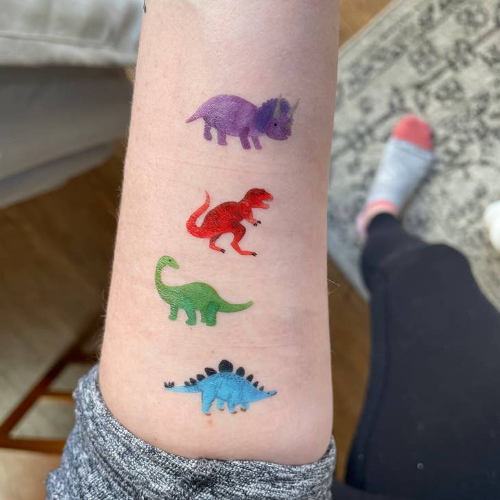 Dinosaur Temporary Tattoos