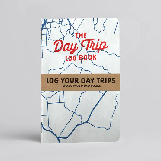 Day Trip Log Book Pocket Notebook - Set of 2