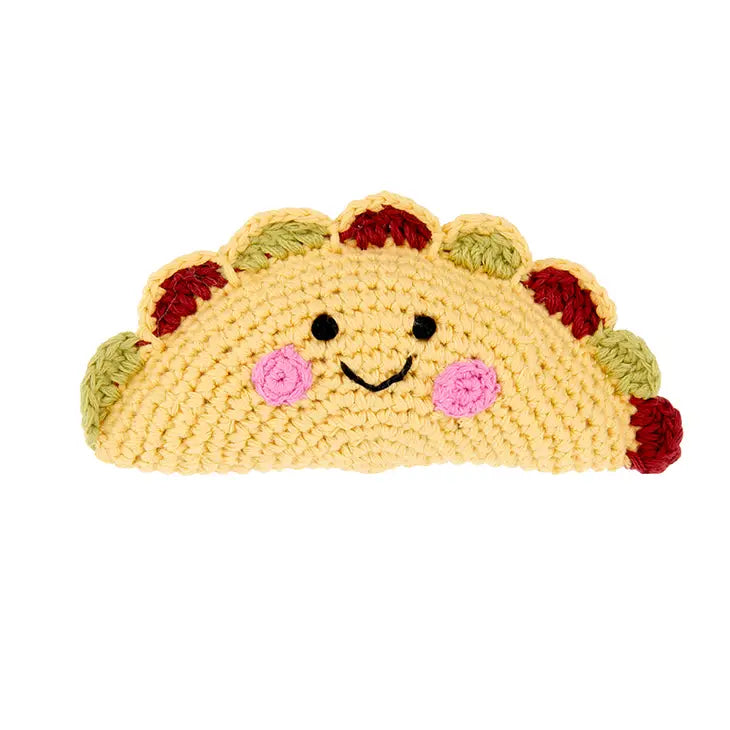 Taco Crochet Rattle