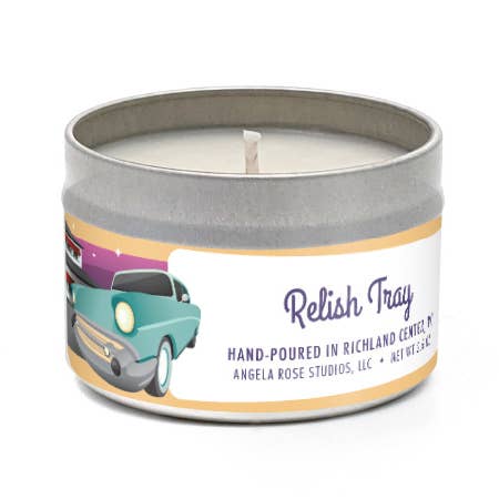 Relish Tray Soy Candle Travel Tin