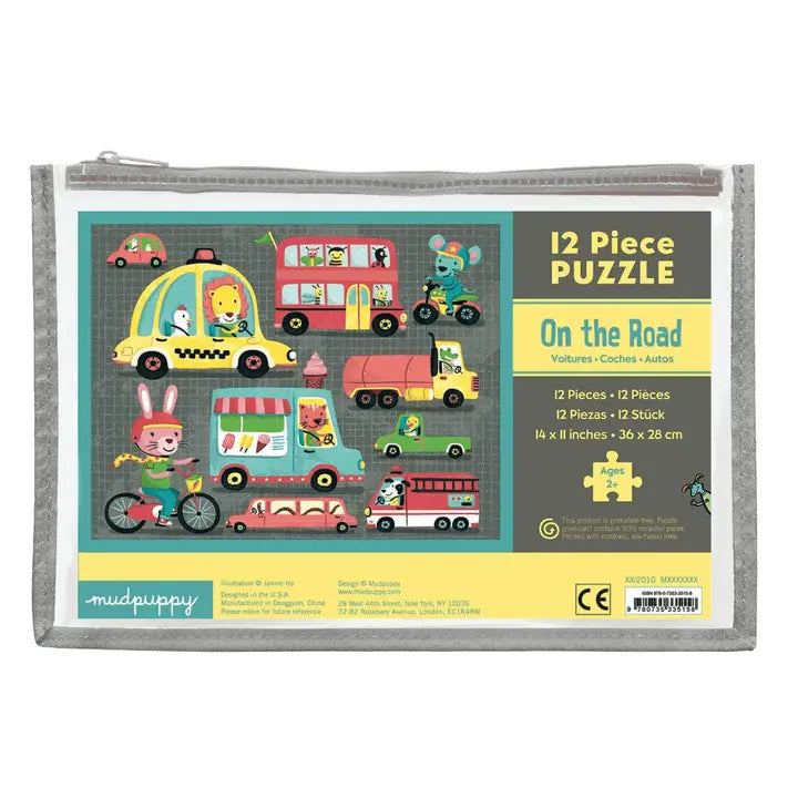 On the Road 12 Piece Pouch Puzzle